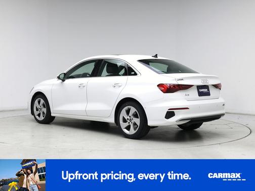 White 2023 Audi A3 Premium