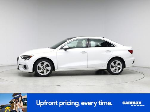 White 2023 Audi A3 Premium