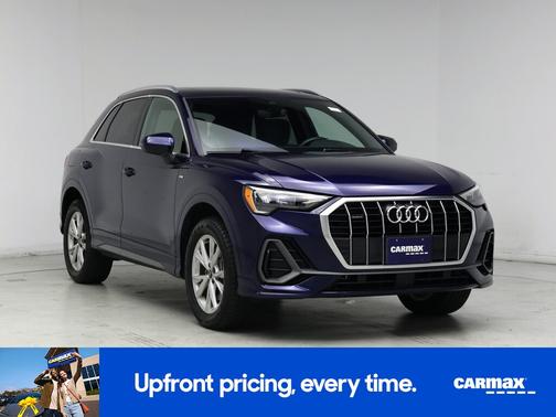 Blue 2022 Audi Q3 S-Line Premium