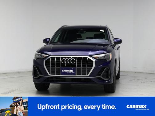 Blue 2022 Audi Q3 S-Line Premium