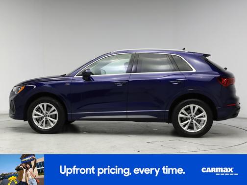 Blue 2022 Audi Q3 S-Line Premium
