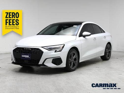 White 2024 Audi A3 Premium Plus