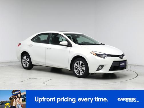 White 2016 Toyota Corolla LE Eco Premium