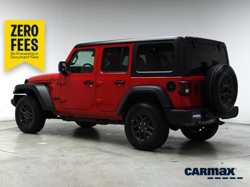 Red 2025 Jeep Wrangler Sport S