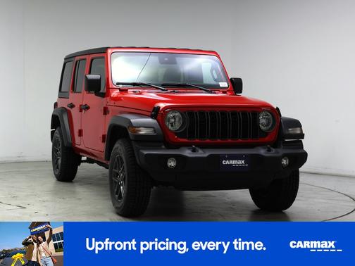Red 2025 Jeep Wrangler Sport S