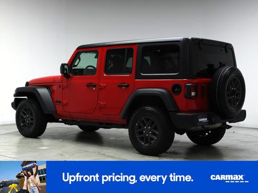 Red 2025 Jeep Wrangler Sport S