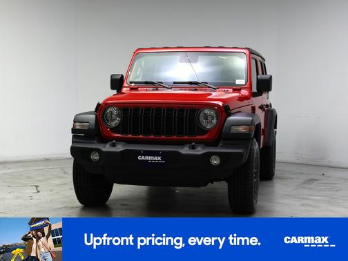 Red 2025 Jeep Wrangler Sport S