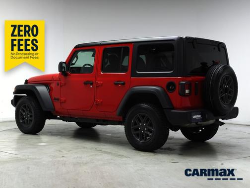 Red 2025 Jeep Wrangler Sport S