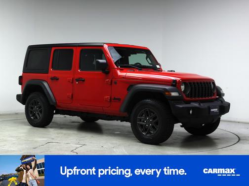 Red 2025 Jeep Wrangler Sport S