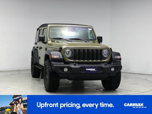 Tan 2025 Jeep Wrangler Sport S