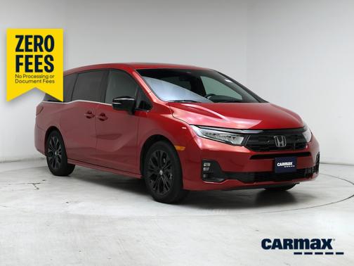 Red 2025 Honda Odyssey Sport-L