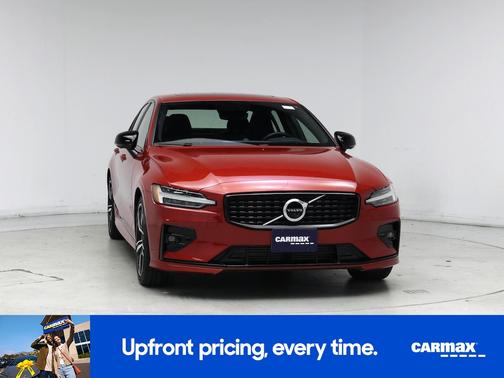 Red 2021 Volvo S60 T6 R-Design
