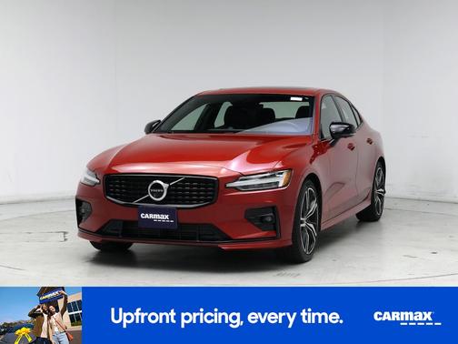 Red 2021 Volvo S60 T6 R-Design