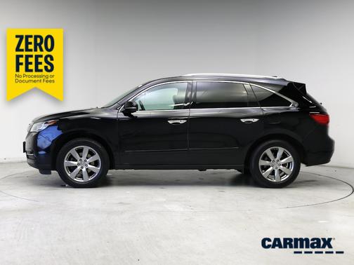 Black 2014 Acura MDX Advance