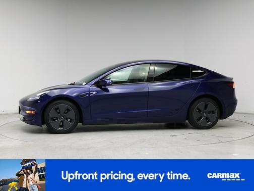 Blue 2023 Tesla Model 3