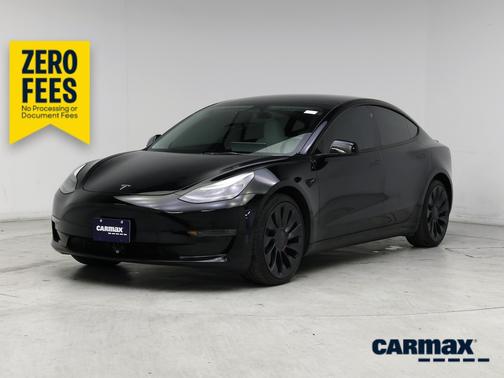 Black 2023 Tesla Model 3 Performance