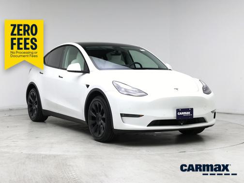 White 2021 Tesla Model Y Long Range