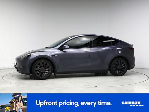 Gray 2023 Tesla Model Y Performance