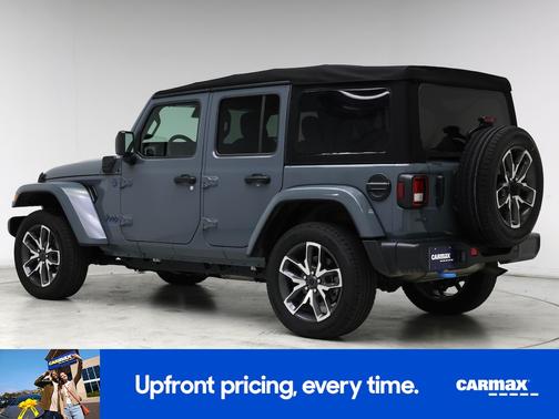 Gray 2024 Jeep Wrangler 4xe Sport S