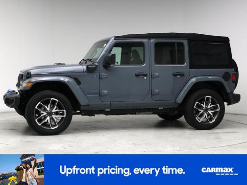 Gray 2024 Jeep Wrangler 4xe Sport S