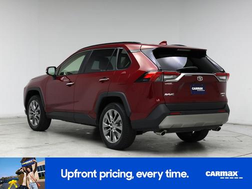 Red 2025 Toyota RAV4 Limited