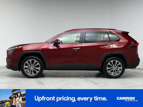 Red 2025 Toyota RAV4 Limited