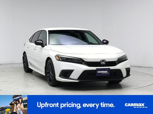 White 2023 Honda Civic Sport