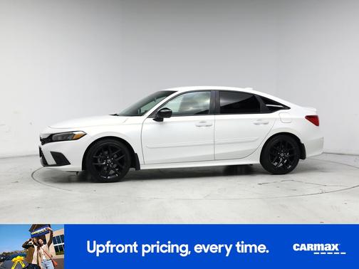 White 2023 Honda Civic Sport