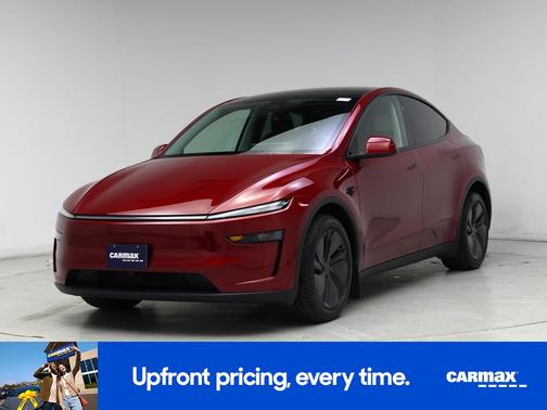 Red 2026 Tesla Model Y Long Range