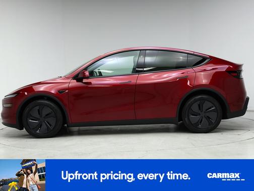 Red 2026 Tesla Model Y Long Range