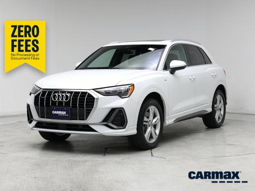 White 2020 Audi Q3 Premium S-Line