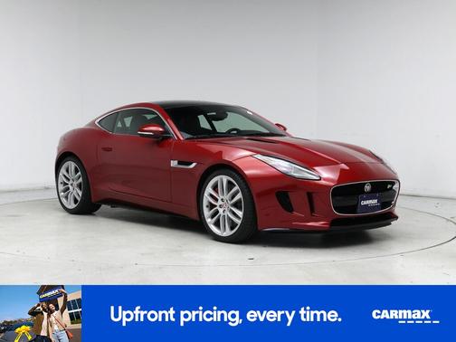 Red 2015 Jaguar F-TYPE R