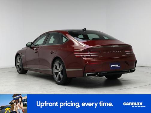 Red 2023 Genesis G80 Sport