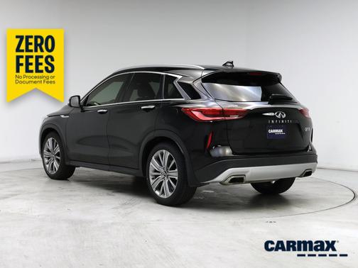 Black 2021 INFINITI QX50 Sensory