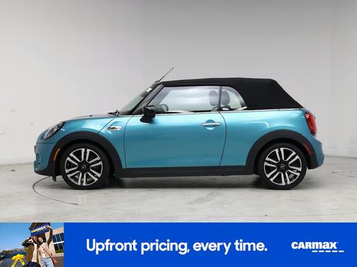 Blue 2021 MINI Convertible S