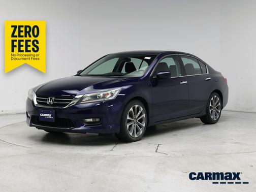 Blue 2015 Honda Accord Sport