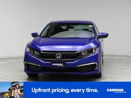 Blue 2020 Honda Civic LX