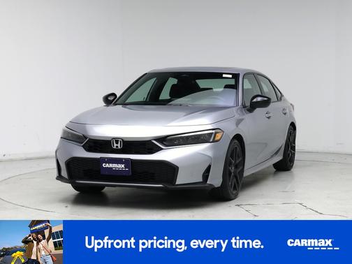 Silver 2025 Honda Civic Hybrid Sport