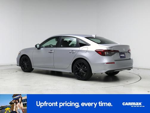 Silver 2025 Honda Civic Hybrid Sport