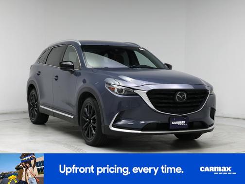 Blue 2021 Mazda CX-9 Carbon Edition