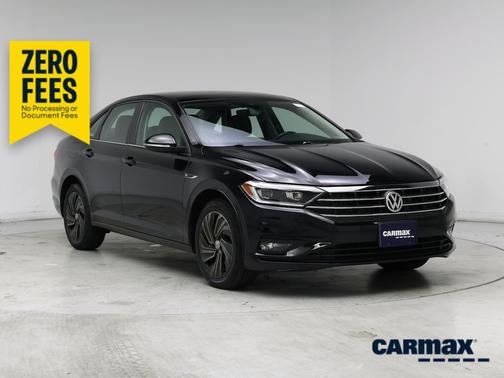 Black 2019 Volkswagen Jetta SEL Premium