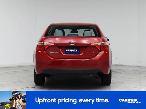 Red 2018 Toyota Corolla LE
