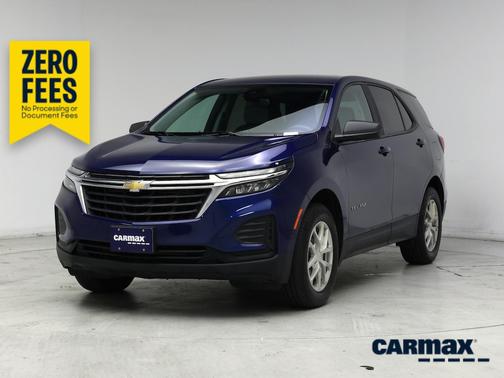Blue 2022 Chevrolet Equinox LS