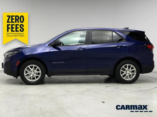 Blue 2022 Chevrolet Equinox LS