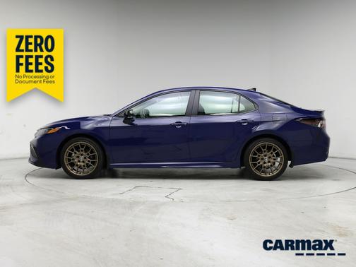 Blue 2024 Toyota Camry SE