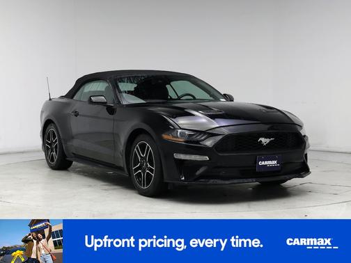 Black 2022 Ford Mustang Ecoboost Premium