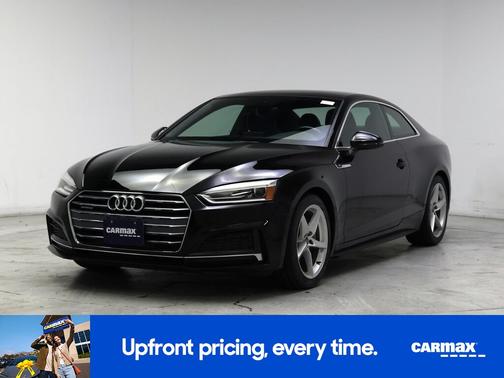 Black 2018 Audi A5 Premium