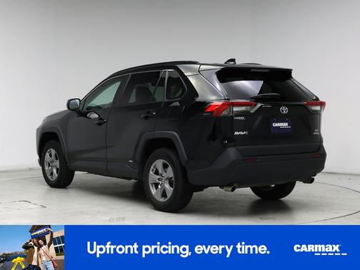 Black 2022 Toyota RAV4 Hybrid LE