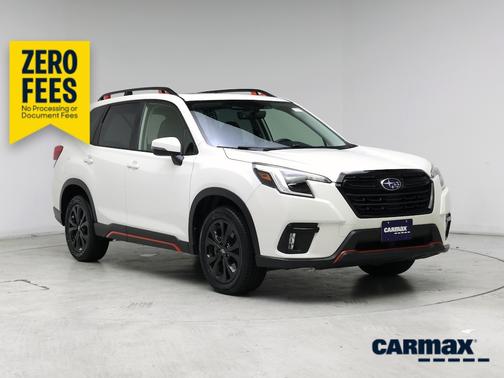 White 2022 Subaru Forester Sport