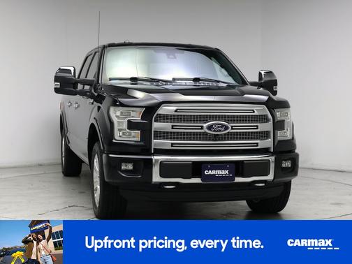 Black 2016 Ford F-150 Platinum